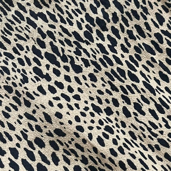 brandy melville cheetah print matching wrap/ tie top and skirt - Picture 5 of 8